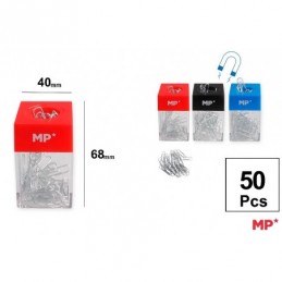 PORTACLIP MAGNETICO + 50 CLIPS COLORES