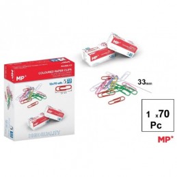 CLIPS DE COLORES 33mm CAJA 70UDS N 2