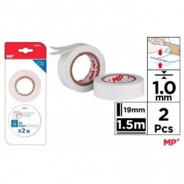 CINTA AHDESIVA DOBLE CARA 1MM 19MM*1.5MT