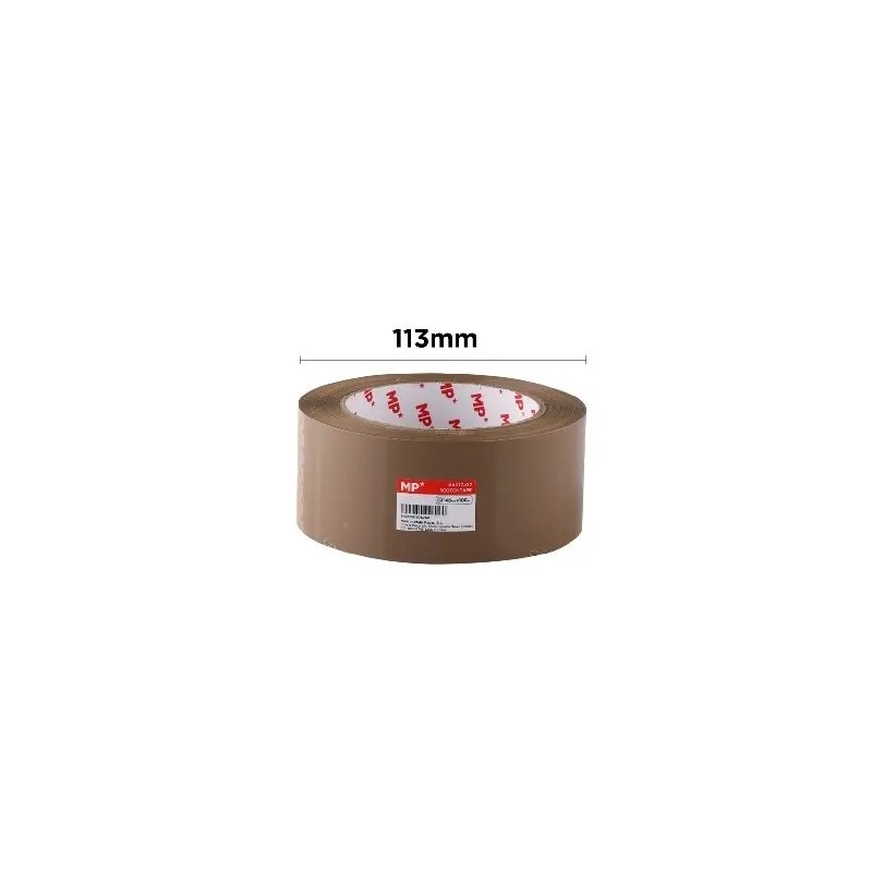 PRECINTO ADHESIVO MARRON 48mmX100m