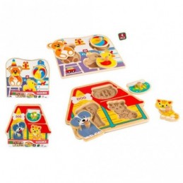 PUZZLE MADERA HENDIDURA SURTIDO