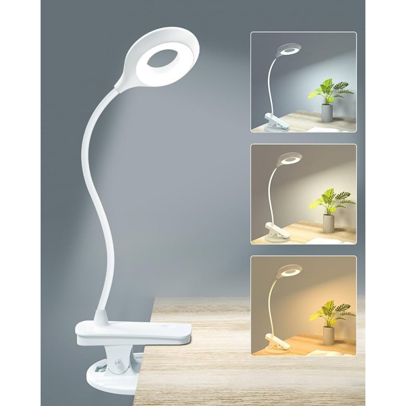 LAMPARA LED PINZA COLORES