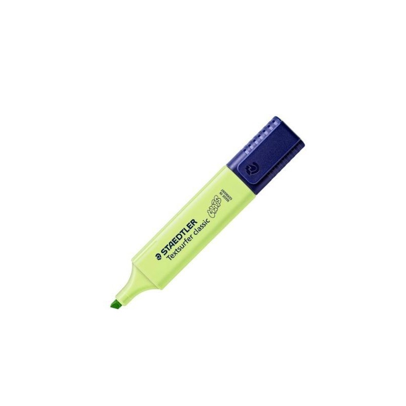 MARCADOR TEXTSURFER CLASSIC COLOR VERDE LIMA