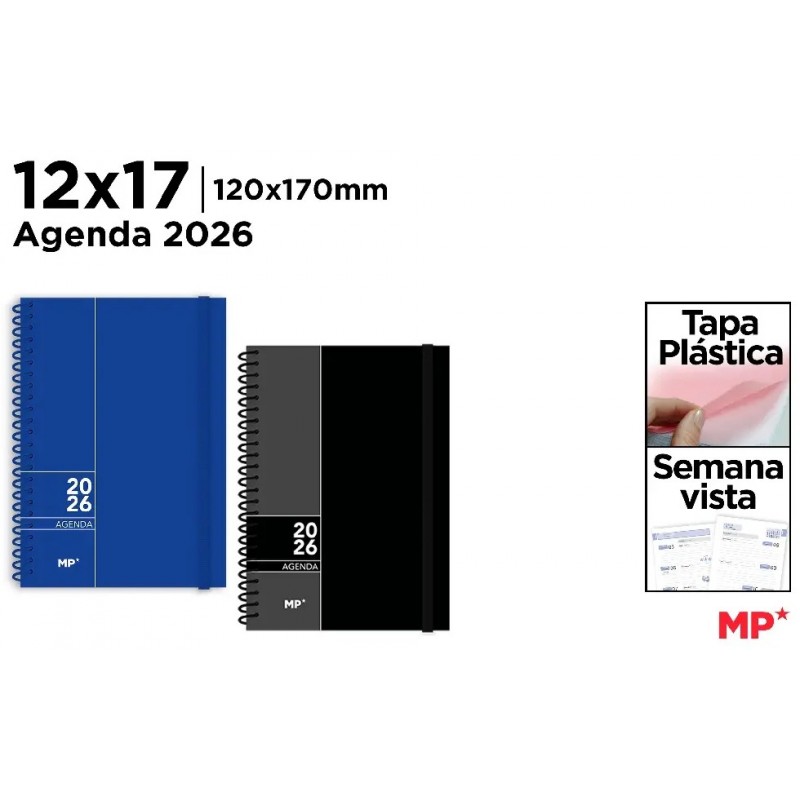 AGENDA 2026 12x17 TAPA PP SEMANA VISTA M
