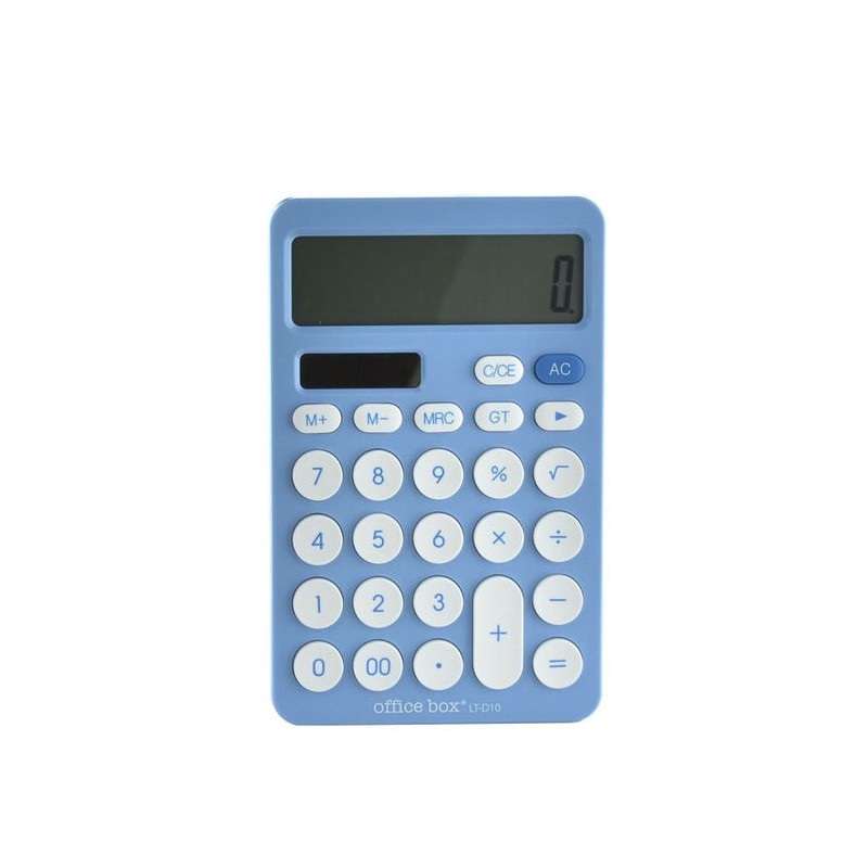 CALCULADORA DE MESA D10 COLOR AZUL