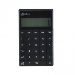 CALCULADORA PLANA D12 COLOR NEGRO