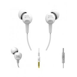 AURICULAR JBL HARMAN C100SI BLANCO CON MICROFONO