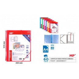 CARPETA 60 FUNDA A4 PORTADO INTERCAMBIABLE