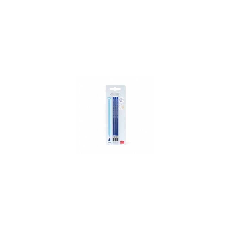 RECAMBIO PARA BOLIGRAFO BORRABLE AZUL 3 UDS MP