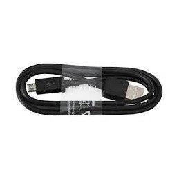 OMEGA CABLE MICRO USB-USB 1MT NEGRO