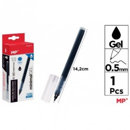 BOLIGRAFO TINTA GEL PUNTA AGUJA 0.5mm NEGRO