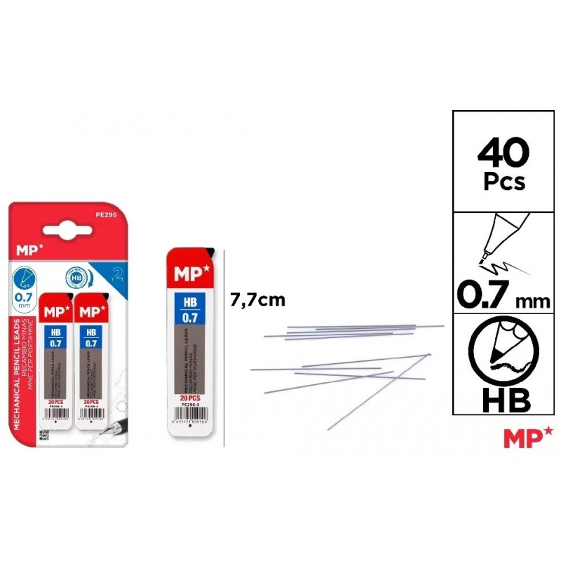 ESTUCHES DE MINAS 0.7 MM