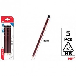 LAPICES HB 5 UDS TRIANGULAR MINA RESISTENTE