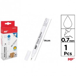 MARCADOR DE PINTURA FINO BLANCO