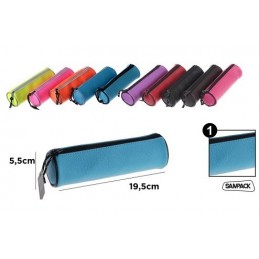 ESTUCHE PLUMIER REDONDO 19x5x5CM