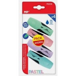 MARCADOR PASTEL 4UDS PACK AHORRO
