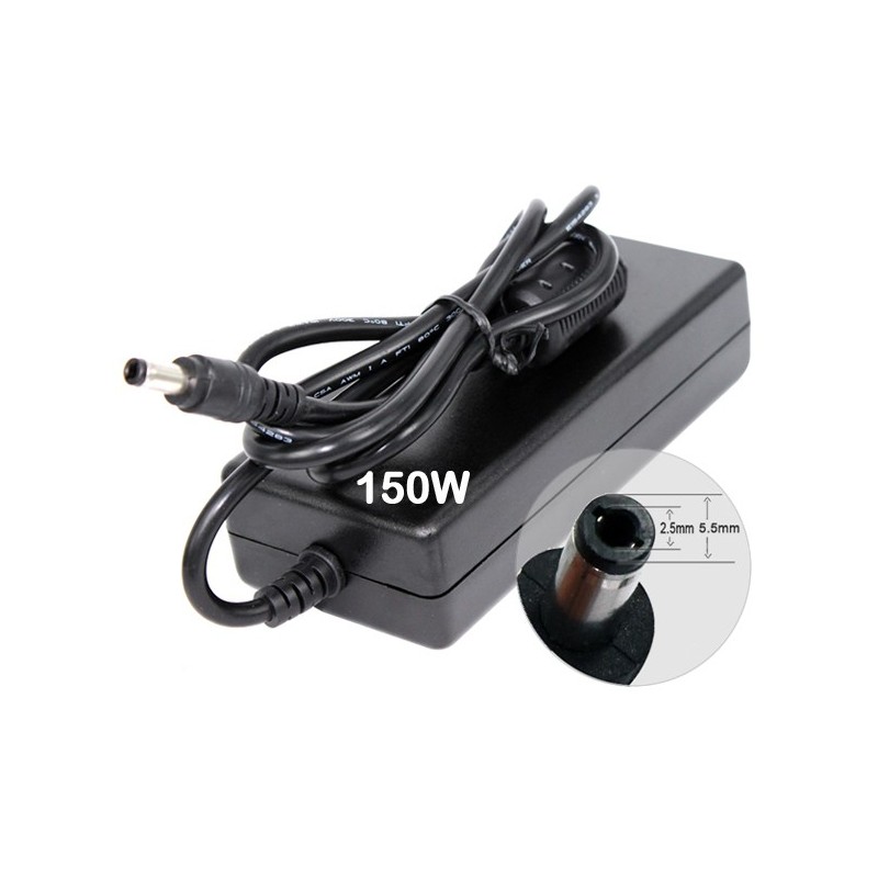 CARGADOR TOSHIBA 19V/7.9A / 5.5x2.5mm / 150W
