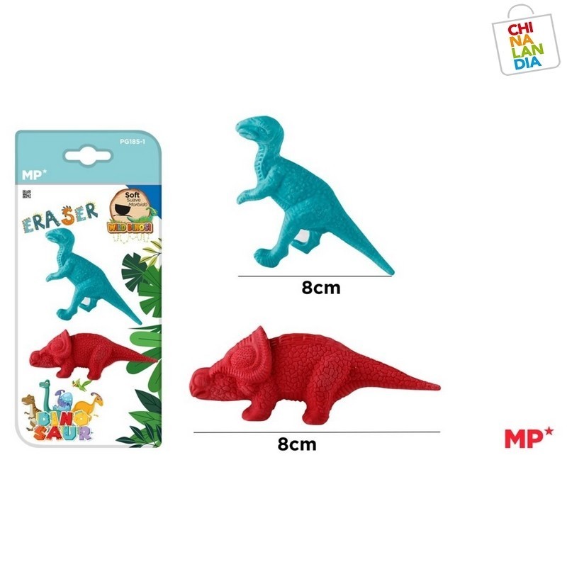 BORRADOR DE COLOR DINOSAURIOS 2 SUAVE