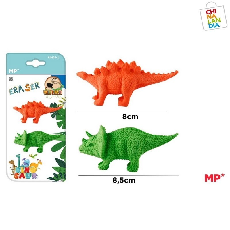 BORRADOR DE COLOR DINOSAURIOS SUAVE