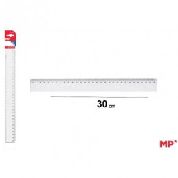 REGLA DE PLASTICO 30CM