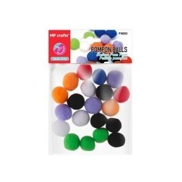 BOLITAS POMPON DE COLORES SURTIDOS