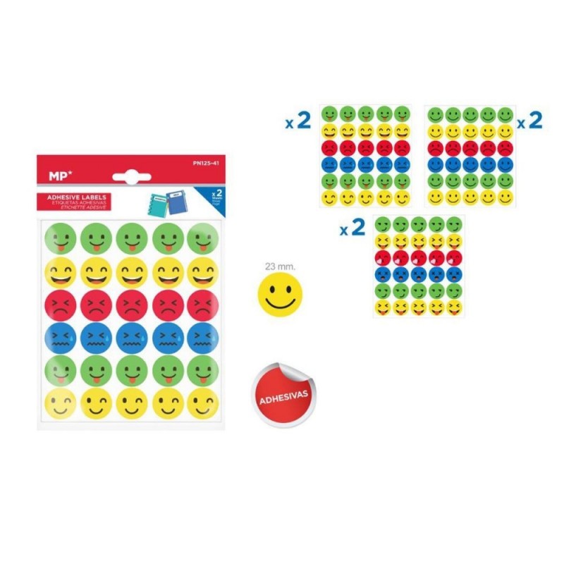 ETIQUETAS ADHESIVAS PERSONALIZABLES CARITAS
