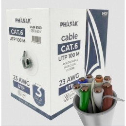 PHASAK BOBINA CABLE RJ45 UTP CAT 6 100M