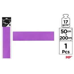 PAPEL CRESPON 50x200CM MALVA