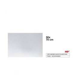CARTULINA METALIZADA PLATA 50x70cm 250GR