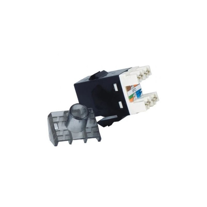 CONECTOR RJ45 PHASAK SD 3018 CAT 6 UTP NEGRO