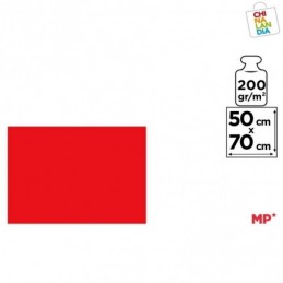 CARTULINA 50x70CM ROJO