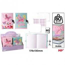 CUADERNO SECRETO CON CANDADO