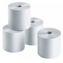 4 ROLLOS PAPEL TERMICO 80X80mm / 80M