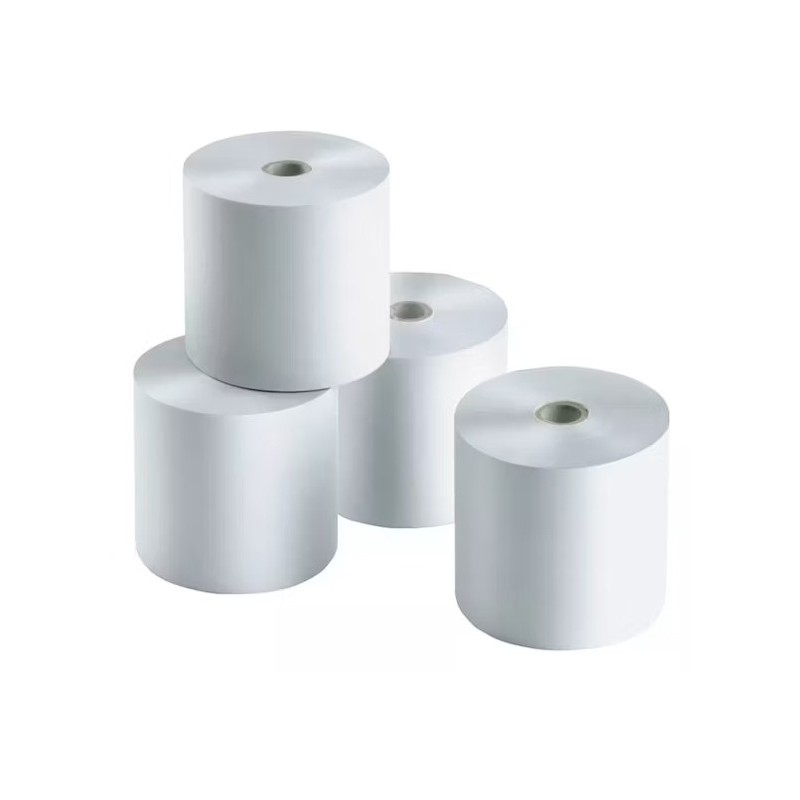 4 ROLLOS PAPEL TERMICO 80X80mm / 80M