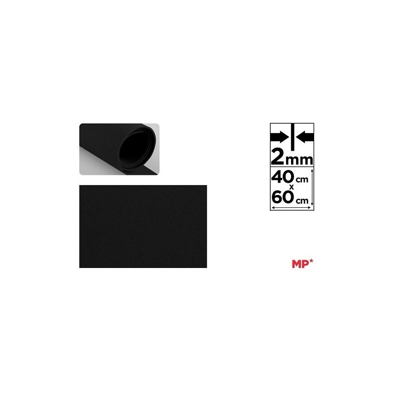 GOMA EVA 40x60 CM NEGRO