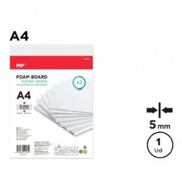 CARTON PLUMA A4 BLANCO 5mm