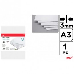 CARTON PLUMA A3 BLANCO 3MM
