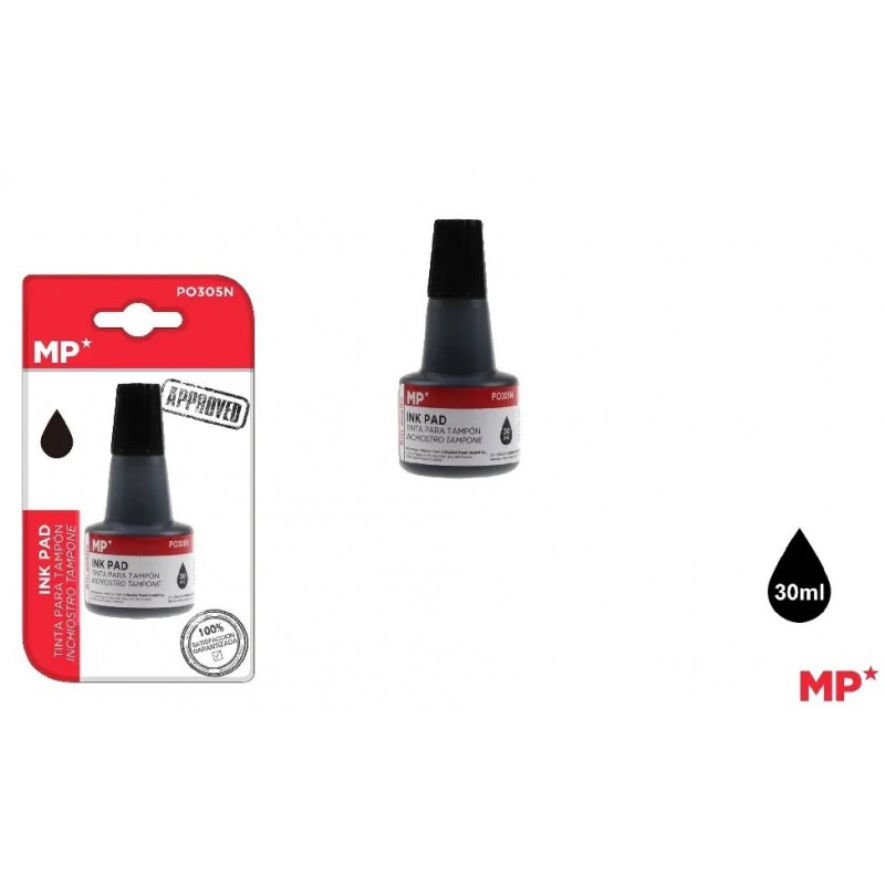 TINTA TAMPON 30 ML NEGRA