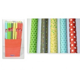 ROLLO PAPEL DE REGALO LUNARES