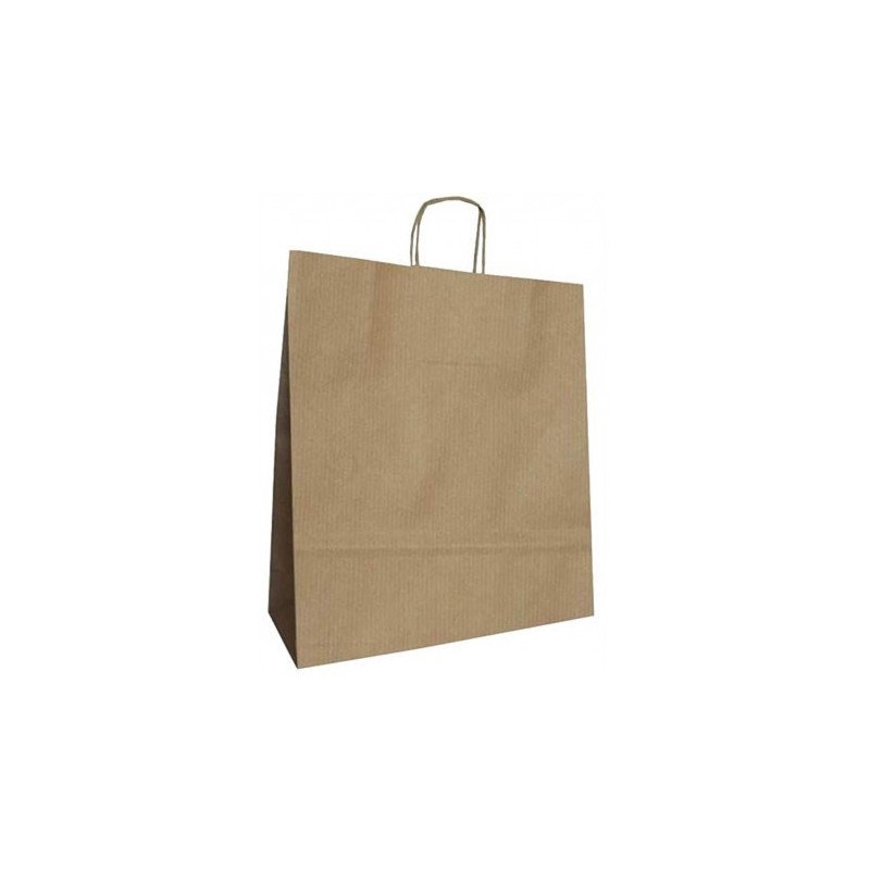 BOLSA KRAFT L 32 PLUS 14x40 NATURAL LISO