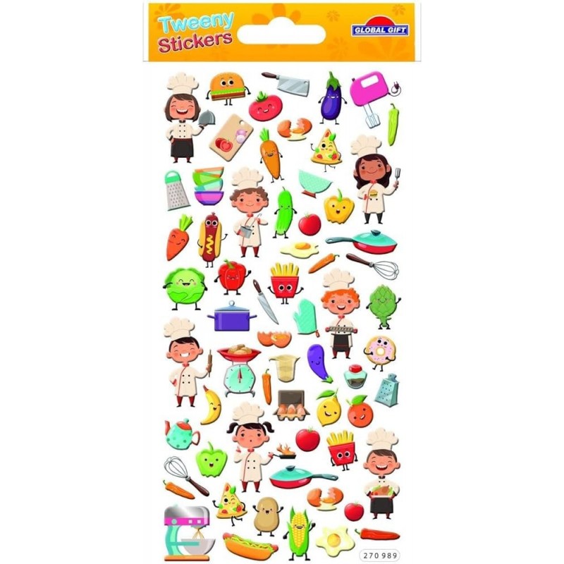 PEGATINAS STICKERS RELIEVE COCINA