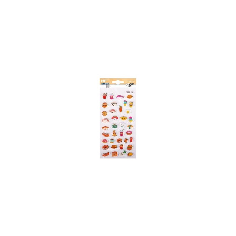 PEGATINAS STICKERS RELIEVE FOOD TIME