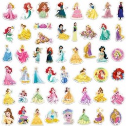 PEGATINAS STICKERS RELIEVE PRINCESAS