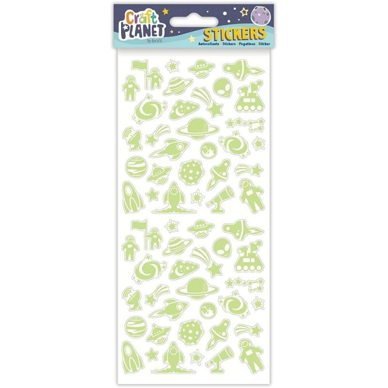PEGATINAS STICKERS RELIEVE GALAXIA