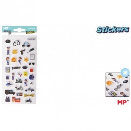 PEGATINAS STICKERS RELIEVE POLICIA