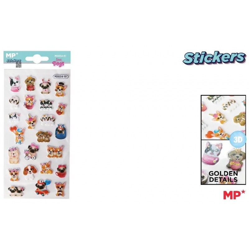 PEGATINAS STICKERS RELIEVE PERROS