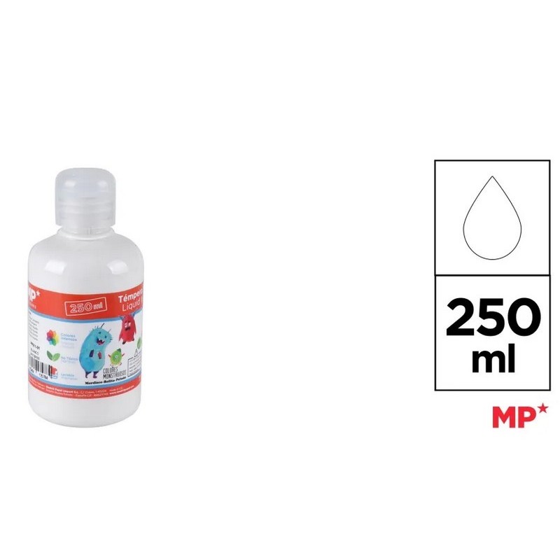 TEMPERA 250ML BLANCO