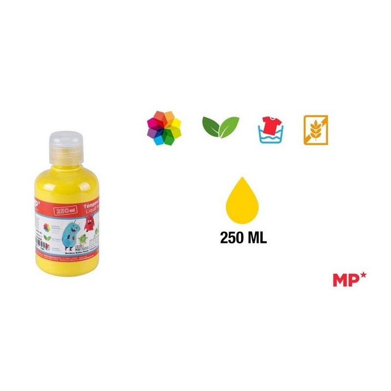 TEMPERA 250ML AMARILLO