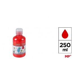 TEMPERA 250ML ROJO