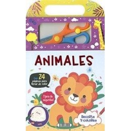 ANIMALES RECORTA Y COLOREA